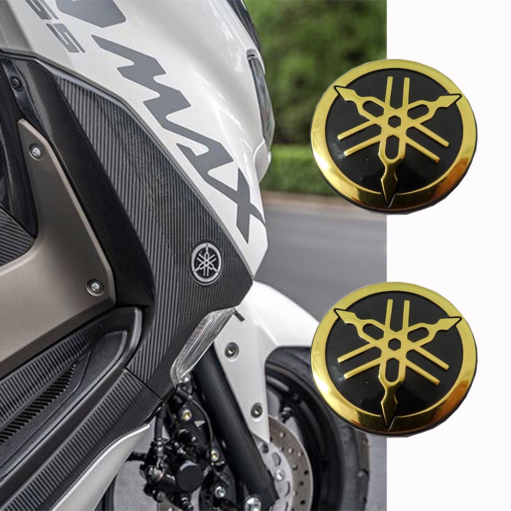 2PCS Yamaha Logo Emblem COVER SET Yamaha Logo Emblem