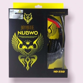 HEADSET (หูฟัง) NUBWO HENO-550 (BLACK