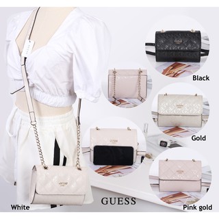 Guess seraphina mini crossbody flap bag .