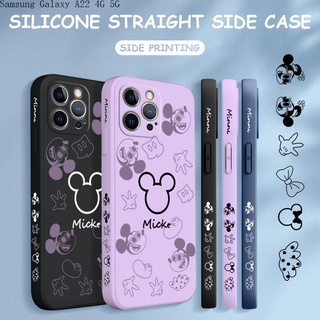 Compatible With Samsung Galaxy A04 A04S A22 4G 5G สำหรับ Case Mouse เคส เคสโทรศัพท์ เคสมือถือ