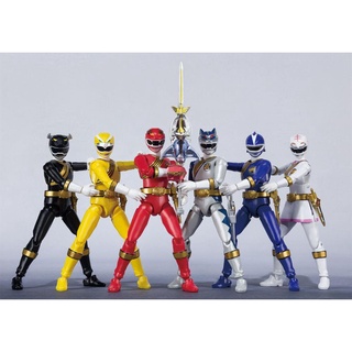 Hyakuju Sentai GaoRanger Shodo Super Box of 6 Figures BY BANDAI