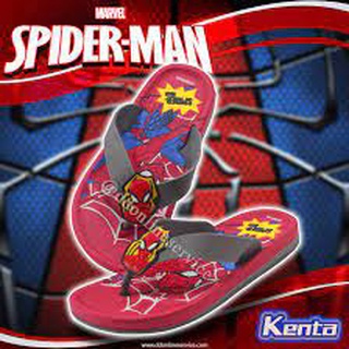 รองเท้าแตะหูหนีบเด็ก Kenta ลาย Spider-man รุ่น SD836 หัวกลาง