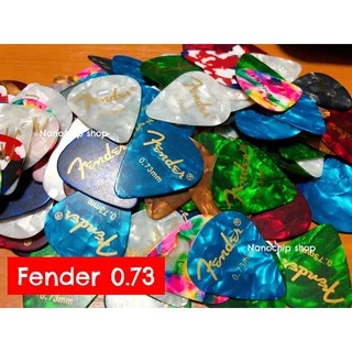 ปิ๊กกีตาร์คละสีขนาด0.46/0.71/0.73mm Gibson/Fender/Ibanez แพ็ค100ชิ้น