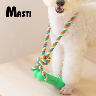 MASTI ส่งจากไทย!!  Dog Puller ของเล่นสุนัข เชือกดึง ลูกบอลเชือกดึง ที่กัดฟันกรามสุนัข ของเล่นหมา ใหม่ 2022 Durable Dog Toy LI0313