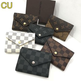 เช็คของก่อนกดสั่ง#4นิ้ว#กระเป๋าตังค์Louis Vuitton#กระเป๋าตังค์ใบเล็ก#กระเป๋าตังค์ใบสั้น#กระเป๋าตังค์3พับ#กระเป๋าใส่บัตร