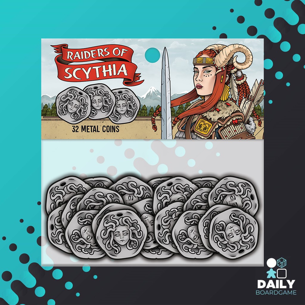 Raiders of Scythia : Metal Coins [Accessory]