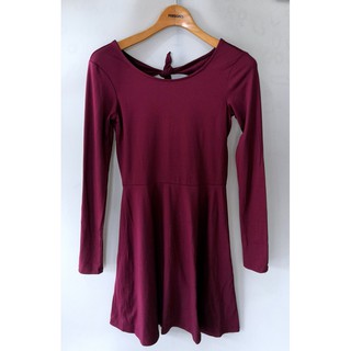 Forever21 dress เดรสผ้ายืด แขนยาว
