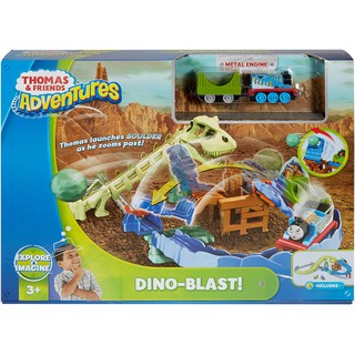 Thomas &amp; Friends Adventures Dino-Blast! รุ่น FJP86 ของเล่นรถไฟ โทมัส