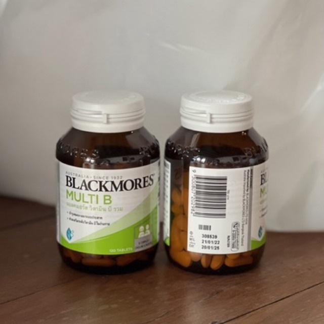 Blackmores Multi B วิตามินบีรวม 120 Tablets - Shikicareofficialstore ...