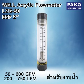 WELL LZG-50 FLOW METER โฟลว์มิเตอร์