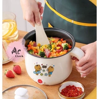 (ลูกค้าใหม่ 1 บาท) หม้อเคลือบเทปล่อน สแตนเลส หม้อไฟฟ้าขนาดเล็ก