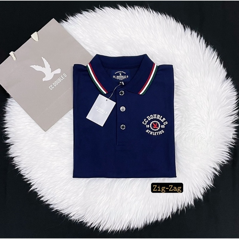 NEW‼️เสื้อคอปกโปโลชายCC-OO⭐️สินค้าขายดี⭐️งานปักงานป้ายห้อย🌈รหัสสินค้าPOLO-MAN:04(M-L-XL-2XL)
