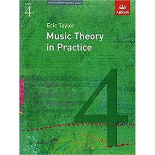 หนังสือดนตรี ABRSM MUSIC THEORY IN PRACTICE GRADE 4