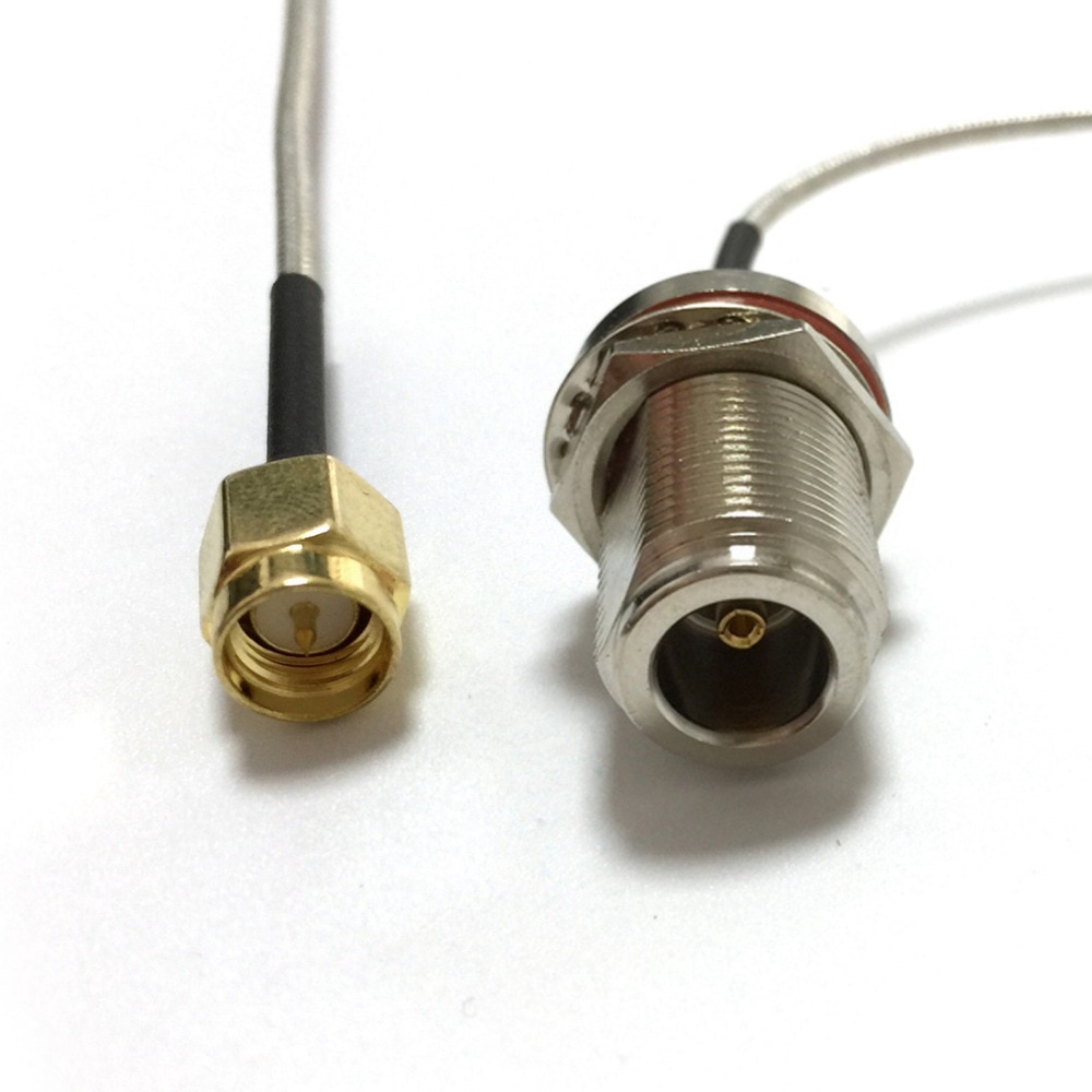 สายเคเบิ้ล Sma Male To N Type Rg405 . 086 ” 20 ซม . 1 ชิ้น