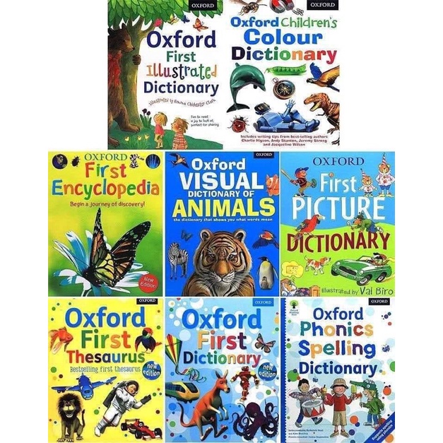 Oxford first dictionary & encyclopedia booksets พจนานุกรมภาพ สารานุกรมภาพ สำหรับเด็ก