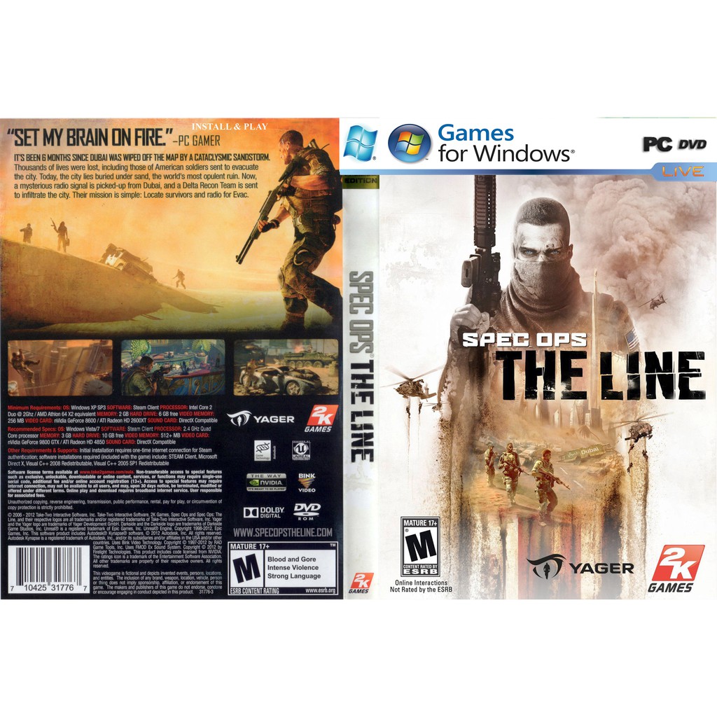 Spec Ops: The Line PC GAME [ออฟไลน์ INSTALLATION]
