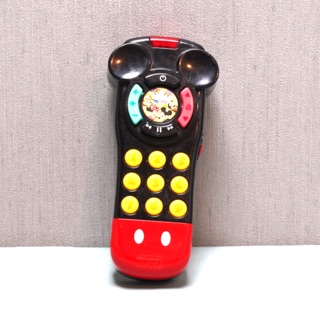 โทรศัพท์ของเล่นเด็ก มิกกี้เมาส์ cell phone mickey mouse ของเล่นญี่ปุ่นมือสอง