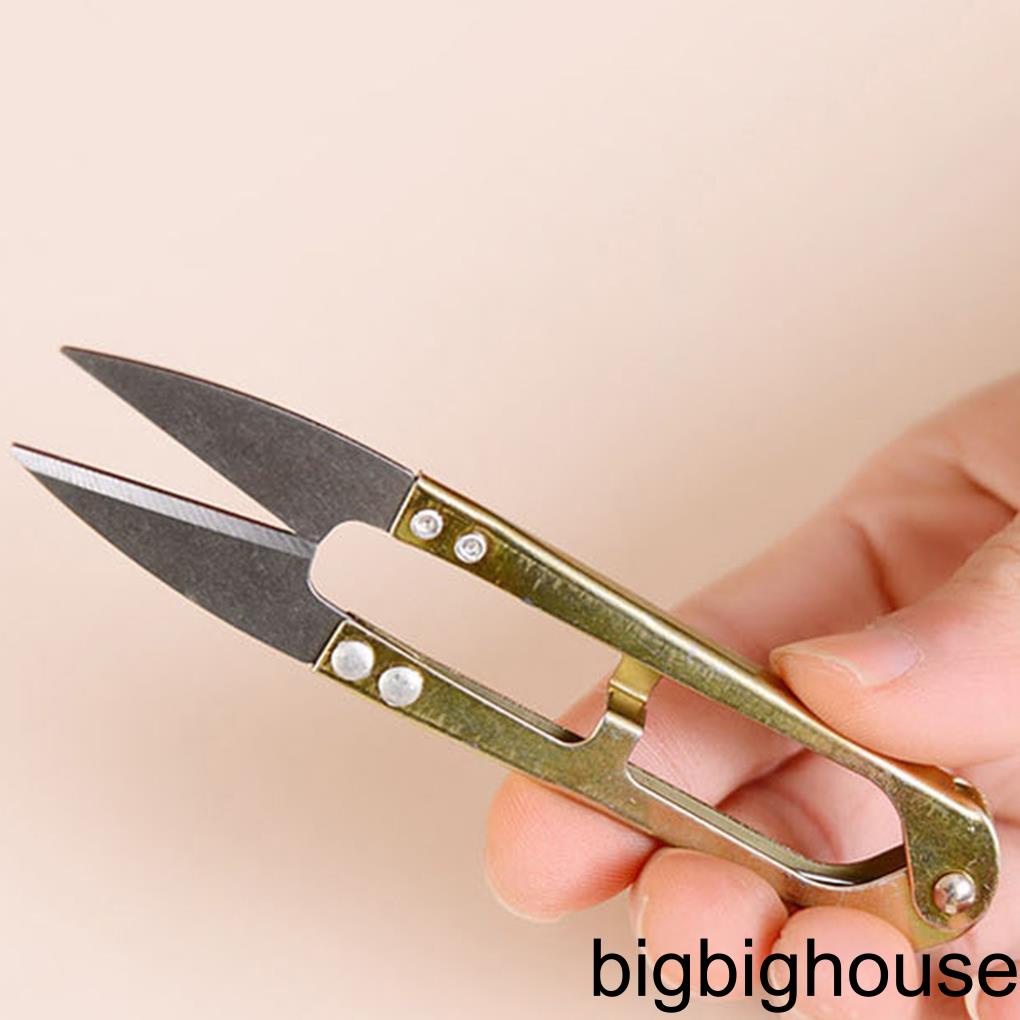 [Biho] Thread Cutting Scissors U Shape Scissor Craft Embroidery Sewing