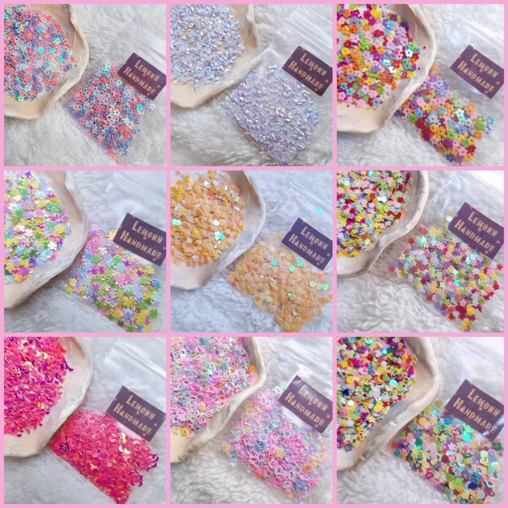 กลิตเตอร์ ประมาณ 1.2 กรัม -พร้อมส่ง-