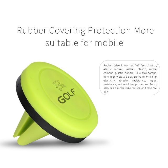 GOLF Air Vent Magnetic Car Mount Holder GF-CH02 สําหรับสมาร์ทโฟนใดๆ