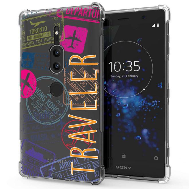 เคส สำหรับ Sony Xperia XZ2 Premium Anti-Shock Protection TPU Case [TRAVELER]