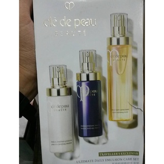 Cle de peau beaute traveller exclusive ultimate daily emultion care set เซตบ cle de peau beaute traveller exclusive ulti