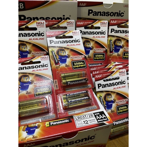 AA Panasonic อัลคาไลน์ แพ๊ค2