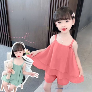 หญิง suspender ชุดสูทสองชิ้นกางเกงขาสั้นบาง ๆ สไตล์ตะวันตก ชุดสูทสองชิ้น