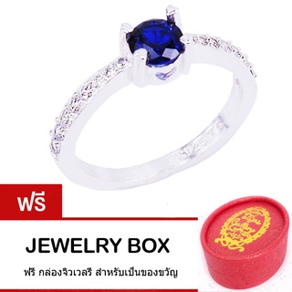 Tips Gallery แหวน เงินแท้ 925  ฝัง เพชร  CZ H&amp;A  รวมขนาด 1 กะรัต  รุ่น  Eternity Love Design TRS219