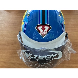 หมวกกันน๊อคเด็ก V-TECH ลายกระต่าย HALO สีน้ำเงิน