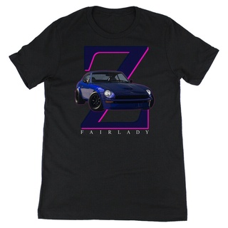 เสื้อแฟชั่นผญ ขายดี เสื้อยืด พิมพ์ลายกราฟิก Datsun FairZ Nissan Race AKcgna19NHphio45 สไตล์คลาสสิก