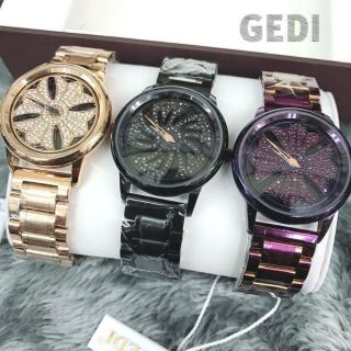 นาฬิกา gedi 25 mm. WA0807509 สายเลสเงา