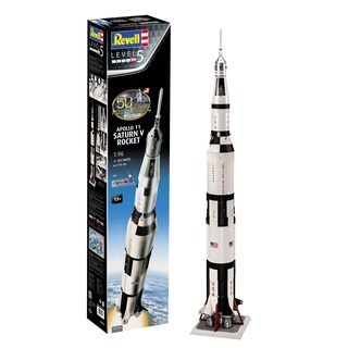 1/96 Apollo 11 Saturn B Rocket 50th Man on the Moon, Revell #03704