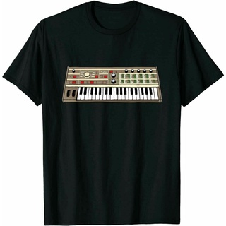 เสื้อยืด Vintage Keyboard Electronic Music Cool Gift Idea Premium Shirt