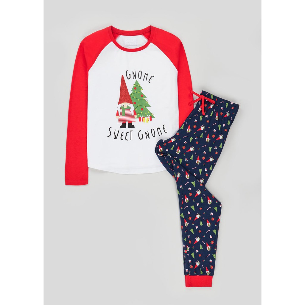 Matalan35: Matalan "Sweet Gnome" Set ชุดนอนผ้าคอตตอนเนื้อยืด ผ้าไม่หนา ใส่สบายๆจ้า