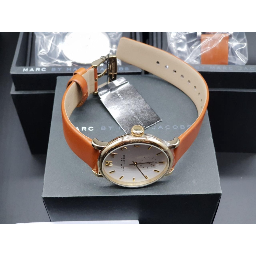 นาฬิกา Marc Jacobs Tan/Gold MBM1316