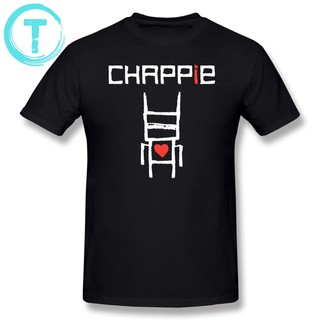 เสื้อยืดแขนสั้นลายกราฟฟิก chappie Love chappie สำหรับผู้ชาย