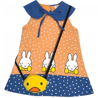 MIFFY : RNXZ0069 เดรสเด็กผู้หญิงลิขสิทธิ์แท้