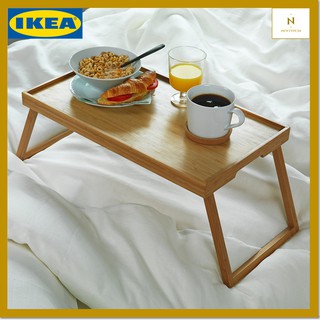 ถาดวางอาหาร ทำจากไม้ไผ่ ขนาด 29x52x25.5 ซม. RESGODS เรียสกูดส์ (IKEA)