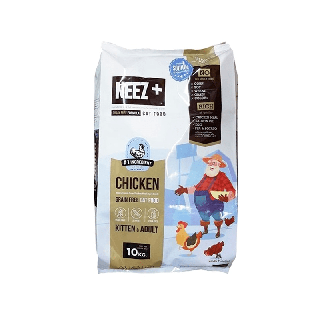 (กระสอบ 10โล) อาหารแมว NEEZ+ Chicken Grain Free 10kg.สูตรแมวโต แบบ 10 กิโลกรัม สำหรับแมวโต4เดือนขึ้นไป