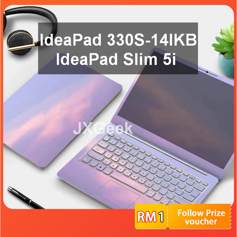 สติ๊กเกอร์แล็ปท็อป Lenovo IdeaPad 330S-14IKB Ideapad 5 Slim 3 Slim 5i IdeaPad 330s Ideapad 3 IdeaPad