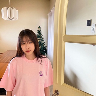 👔 SIZE L ✨เสื้อยืด Oversized ลายปัก Churiri Cotton แท้  ⭐️