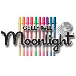 18 สี ซากุระ ปากกาเขียนกระดาษดำ SAKURA Gelly Roll Moonlight