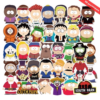 Y&amp;P| South Park ชุดสติ๊กเกอร์กราฟฟิตีกันน้ำ, 10 ชิ้น/ 50 ชิ้น