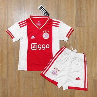 ชุดบอลเด็ก อาแจ๊กซ์ Ajax Kit 2022/23 AAA (TTพร้อมส่ง)