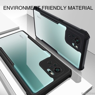 (พร้อมส่งในไทย)เคสกันกระแทกขอบสีหลังใสXiaomi Redmi Poco F3/K40/K40Pro/Poco X3NFC/PocoX3Pro
