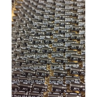 20ตัว 470UF 6.3V 85’c ขนาด7x11 mm. Nichicon ญี่ปุ่น คาปาซิเตอร์ Capacitor ตัวเก็บประจุ ใหม่แท้คุณภาพเต็ม100% อะไหล่