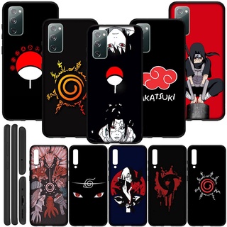 เคสโทรศัพท์มือถือแบบนิ่ม ลายอะนิเมะนารูโตะ Akatsuki Sasuke B-GA1 สําหรับ Samsung Galaxy A02 A32 5G A72 4G A02S M02