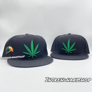 หมวก WEED หมวกวินเทจ Snapback HIPHOP