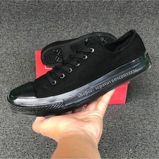 CONVERSE (Pay For Place) 70S LOW FULL BLACK ALL STAR CHUCK TAYLOR รองเท้า